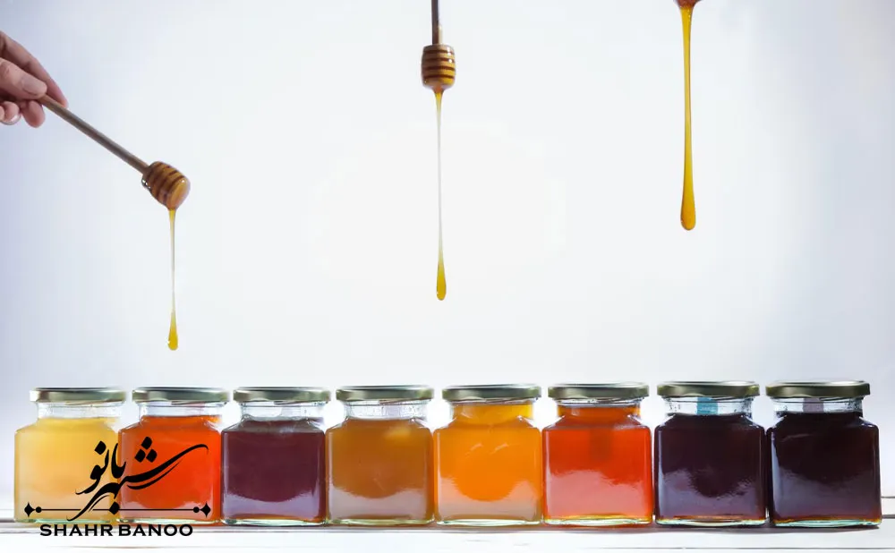 نام‌گذاری انواع عسل طبیعی