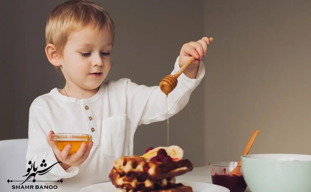 فواید مصرف عسل برای کودکان